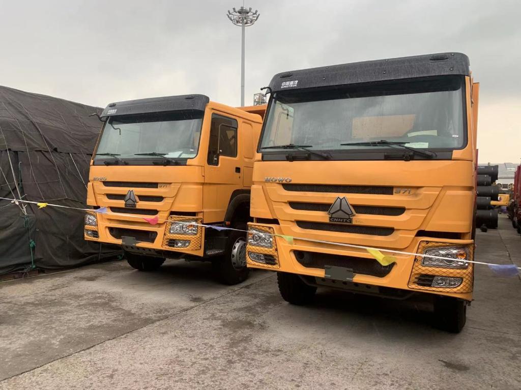 SINOTRUK HOWO 371 — Duo jaune